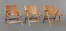 Drei „REX“ Klappstühle