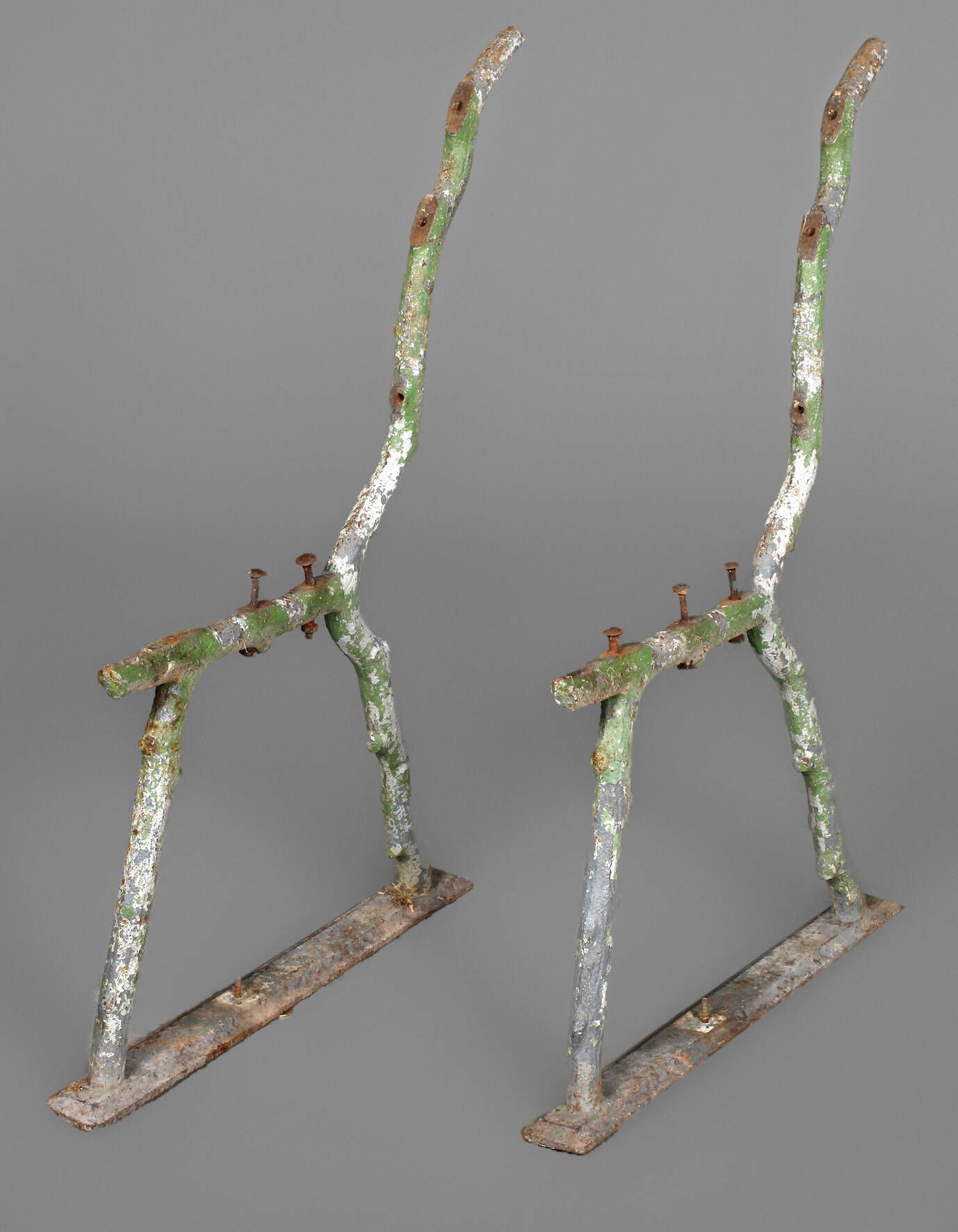 Gestell einer Gartenbank