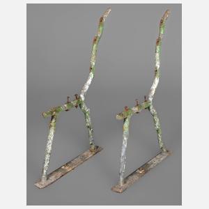 Gestell einer Gartenbank