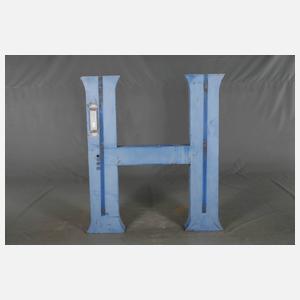 Große Werbebuchstaben