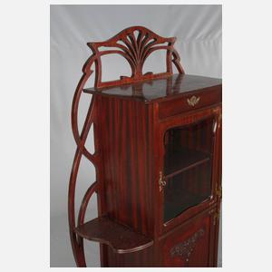 Kleine Jugendstilvitrine