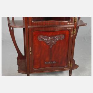 Kleine Jugendstilvitrine