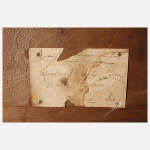 Wandkonsole Louis Majorelle attr.