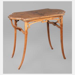 Intarsierter Beistelltisch