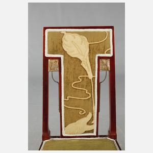 Paar feine Jugendstilstühle