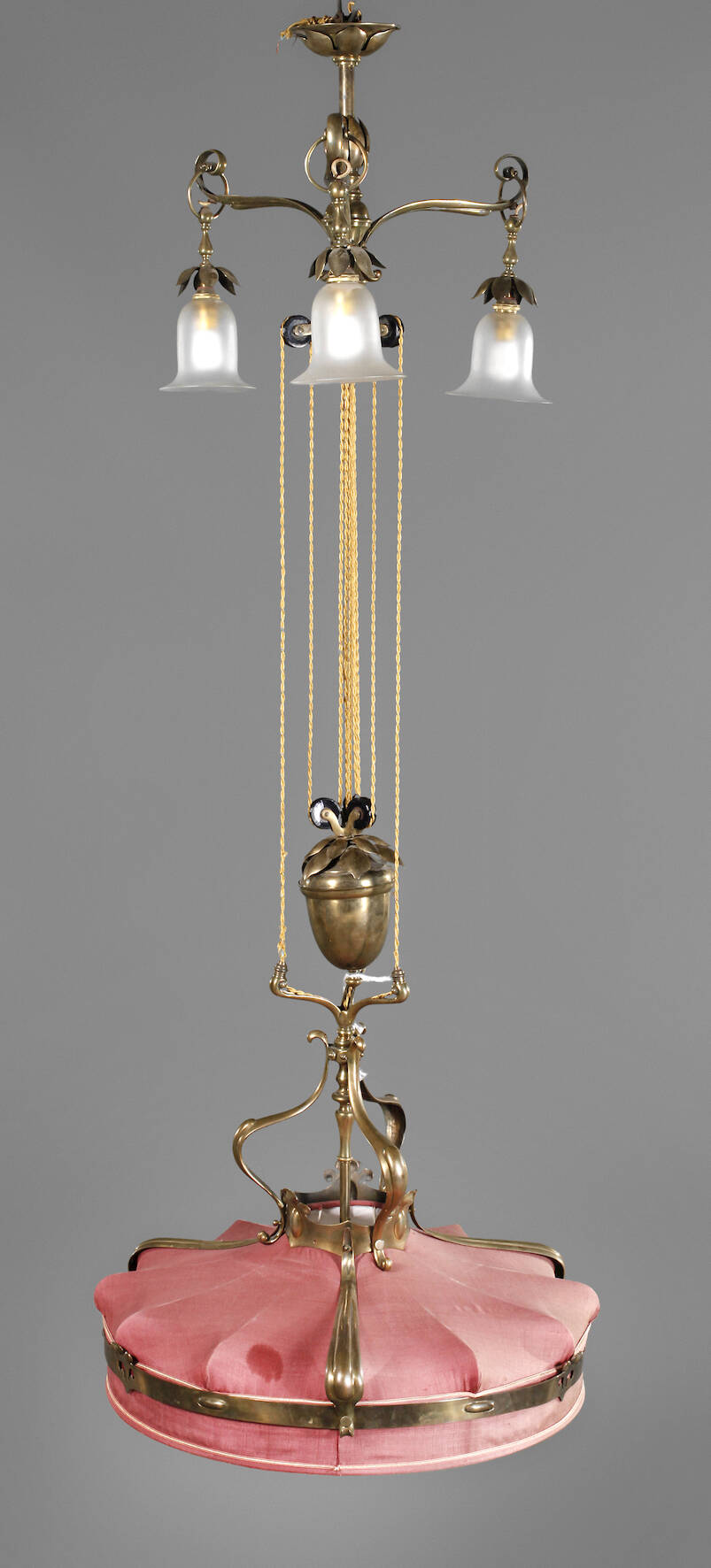 Große Salonlampe Jugendstil