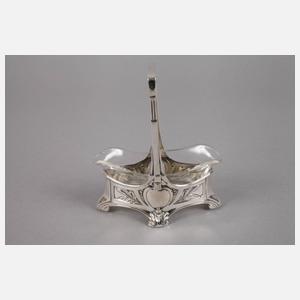 Silber kleine Gewürzmest Jugendstil