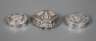 Silber drei Pillendosen Jugendstil