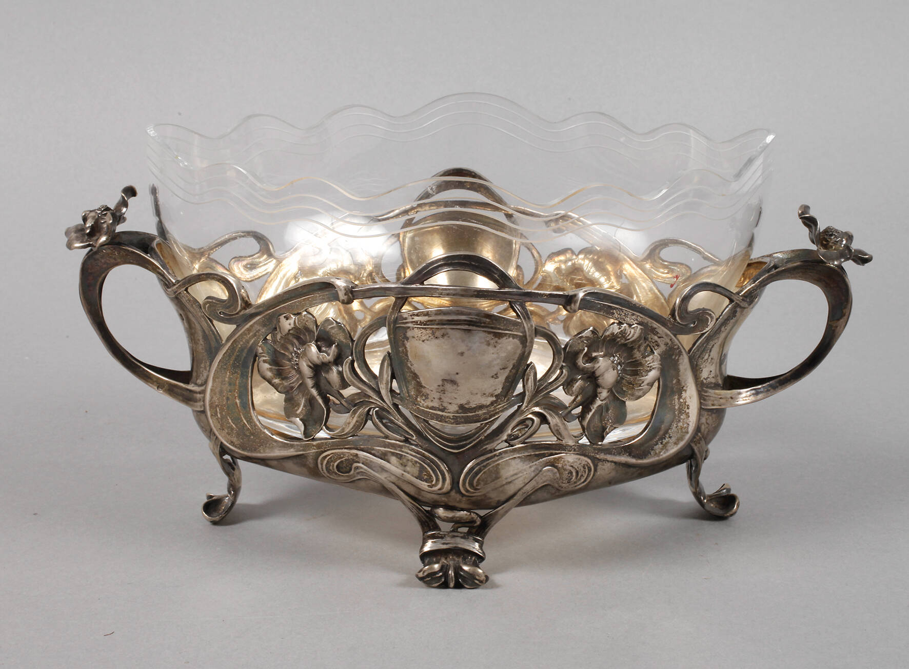 Silber Jardiniere Wien Jugendstil