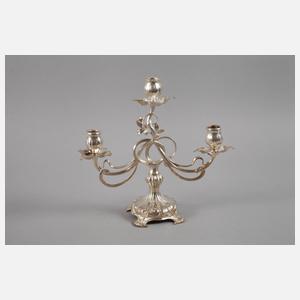 WMF Geislingen paar dreiflammige Girandolen