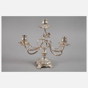 WMF Geislingen paar dreiflammige Girandolen