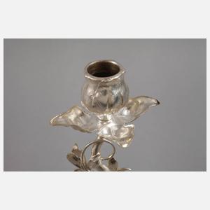 WMF Geislingen paar dreiflammige Girandolen