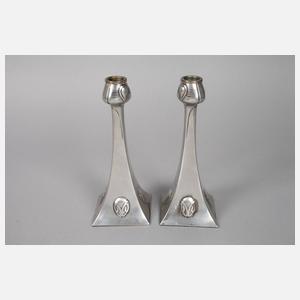 WMF zwei Jugendstilleuchter