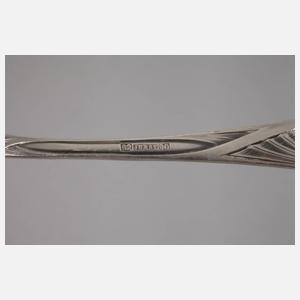 Jugendstilbesteck für sechs Personen