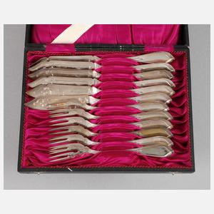 Hugo Leven Fischbesteck für sechs Personen