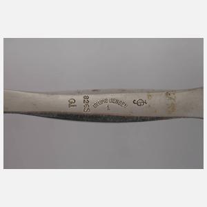 Georg Jensen Tortenheber mit Muschelgriff