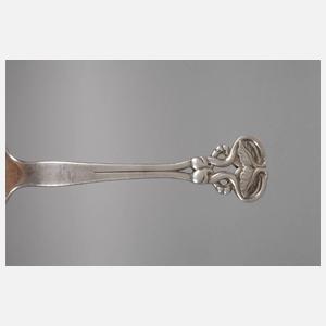 Georg Jensen zwei Löffel Silber