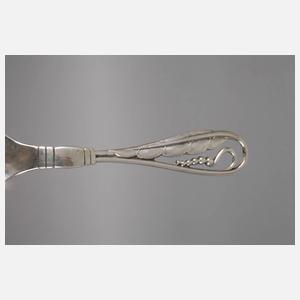 Georg Jensen zwei Löffel Silber