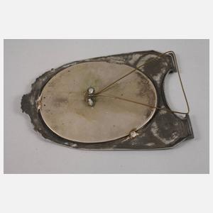 Tischspiegel Jugendstil Zinn