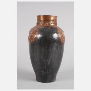München Kupfervase Jugendstil