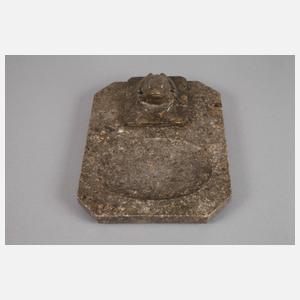 Figürliche Visitenkartenschale