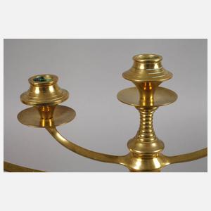 Fünfflammiger Leuchter Bruno Paul attr.