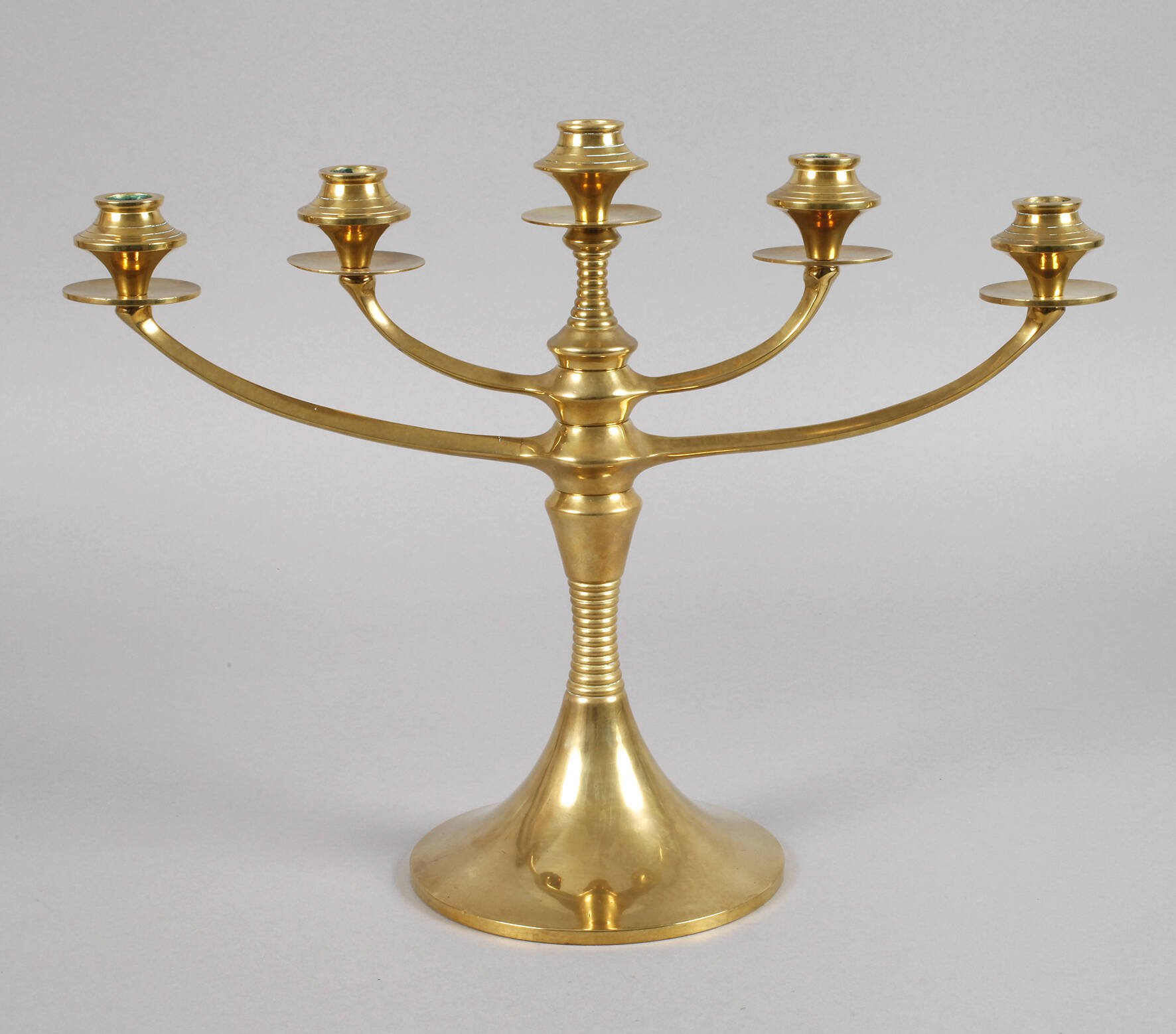 Fünfflammiger Leuchter Bruno Paul attr.