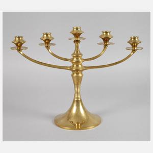 Fünfflammiger Leuchter Bruno Paul attr.