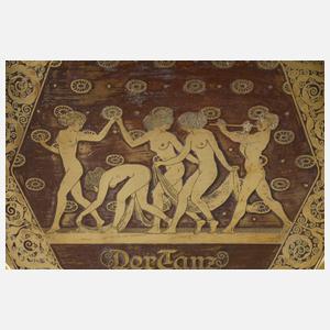 München Jugendstilteller "Der Tanz"