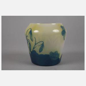 Ätzglasvase St. Louis Nancy