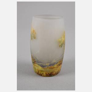 Daum Nancy Ätzglasvase