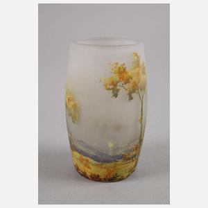 Daum Nancy Ätzglasvase