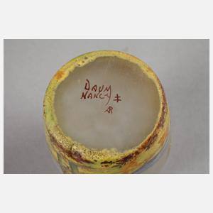 Daum Nancy Ätzglasvase