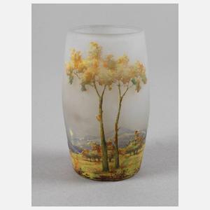 Daum Nancy Ätzglasvase