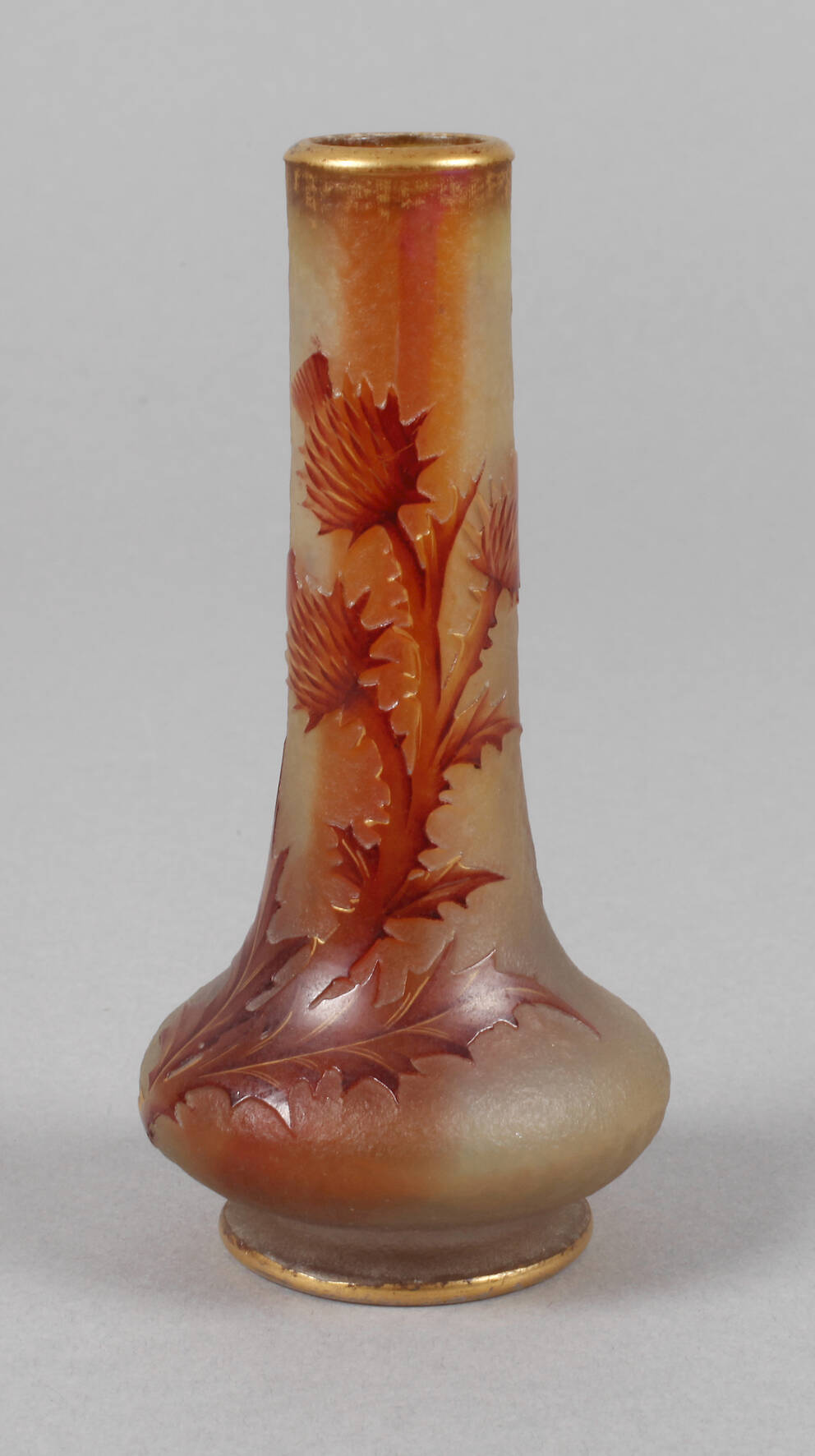 Daum Nancy Vase Disteldekor