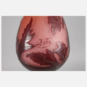 Émile Gallé Vase "Anemone"