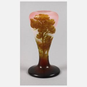 Ätzglasvase Émile Gallé