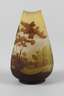 Émile Gallé Vase Landschaftsdekor
