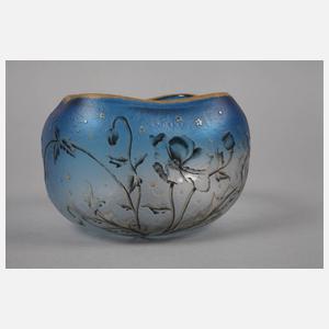 Daum Nancy Vase Mohndekor