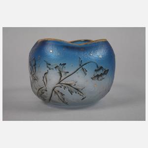 Daum Nancy Vase Mohndekor