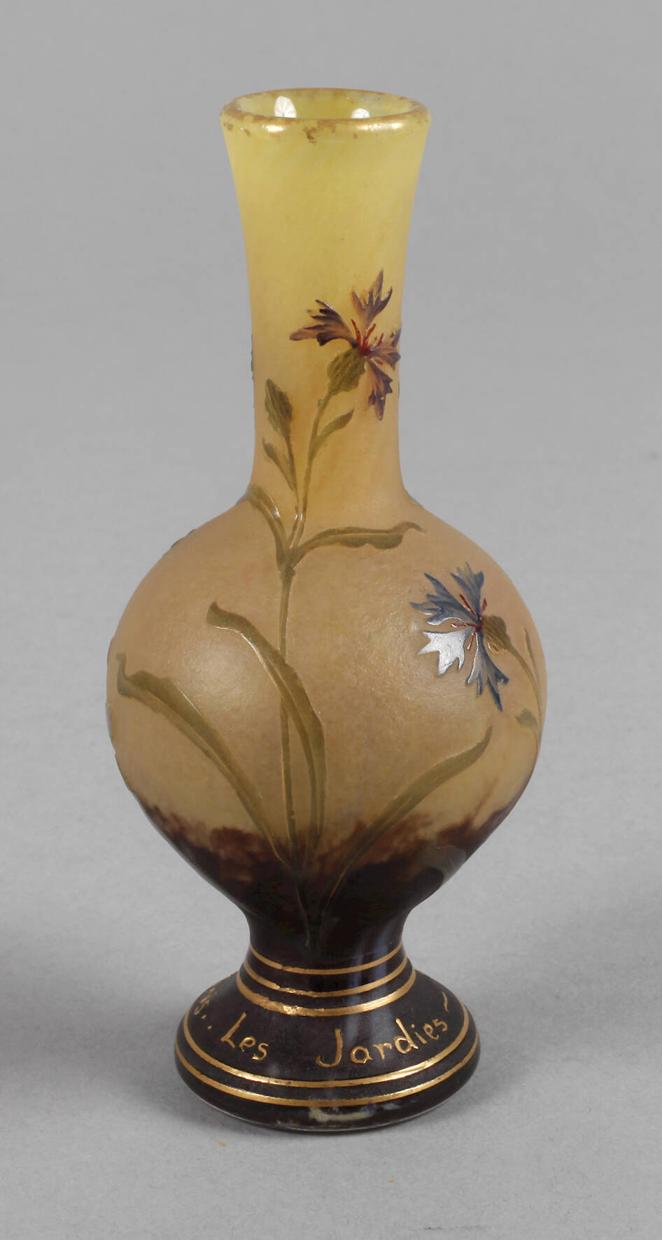 Daum Nancy Vase "Bleuets"