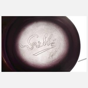 Émile Gallé Ätzglasvase