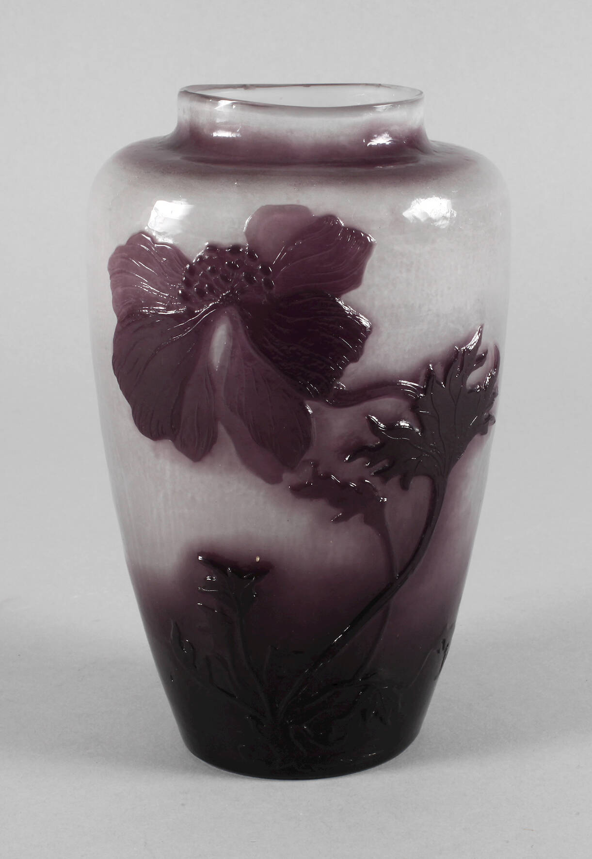 Émile Gallé Ätzglasvase