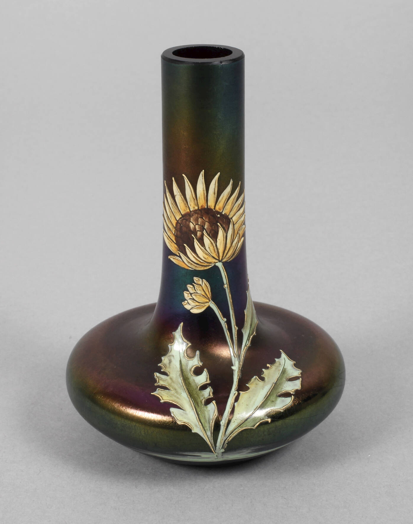 Ferdinand von Poschinger Jugendstilvase