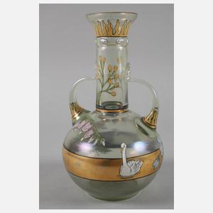 Fritz Heckert Petersdorf Henkelvase "Cypern"