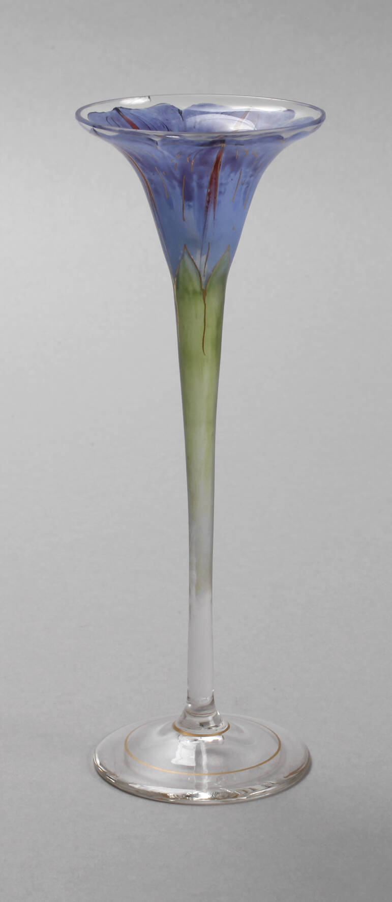 Fritz Heckert Petersdorf Stängelglas