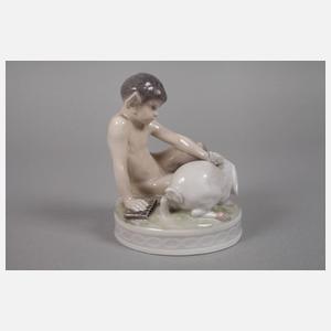 Royal Copenhagen Faun mit Hase