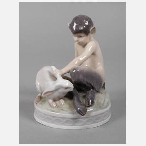 Royal Copenhagen Faun mit Hase