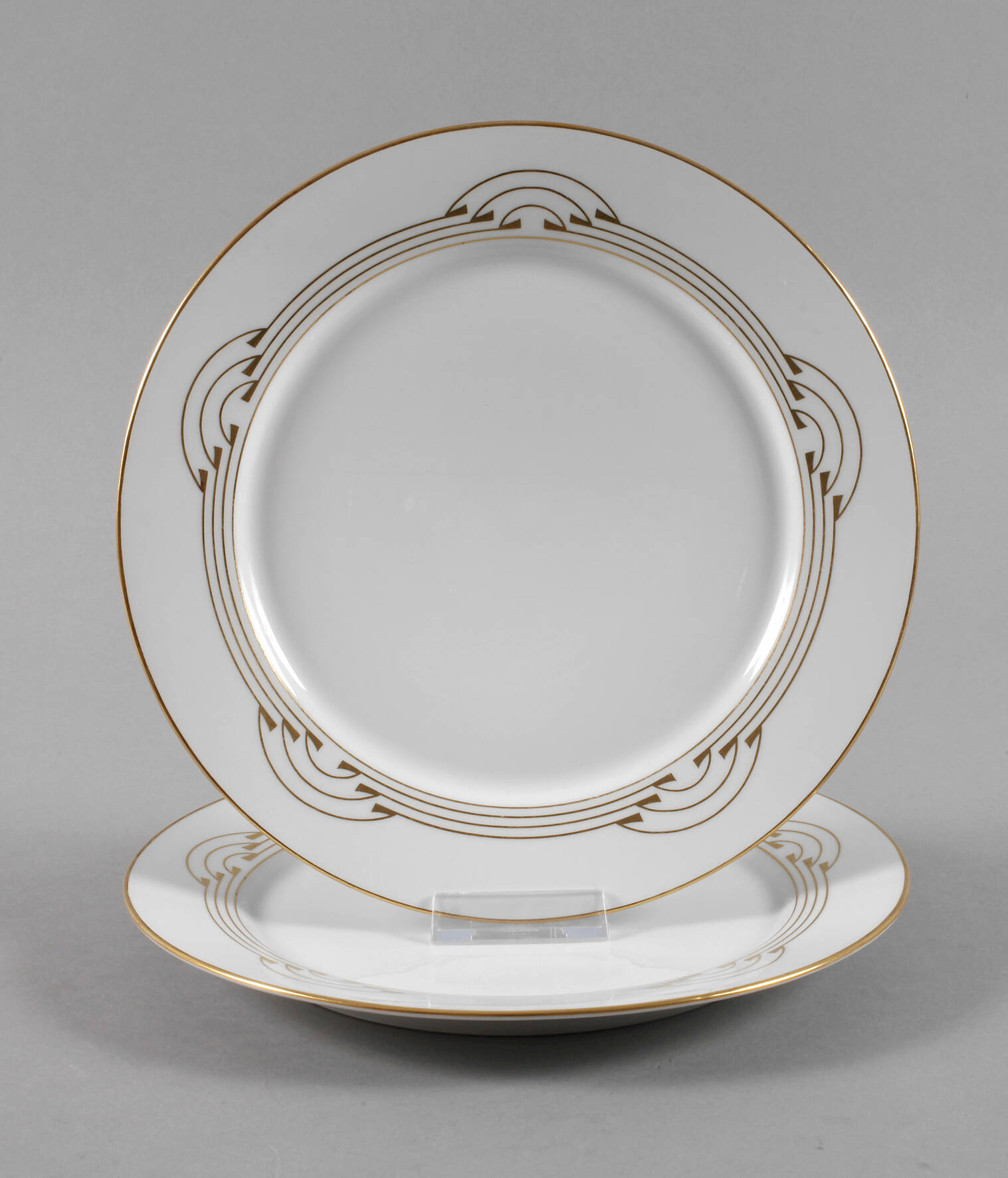 Meissen Paar Teller aus dem "Bügelservice"