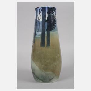 Rörstrand große Vase mit Eulenmotiv